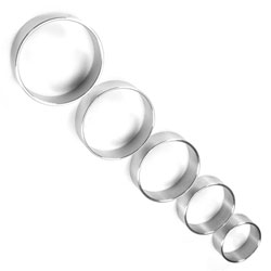 Péniszgyűrűk : Vékony Fém 1,35 Hüvelyk Átmérőjű Kakasgyűrű