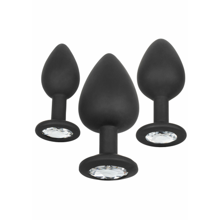Buttplugs Anal Toys Silicone Gem Anal Kit