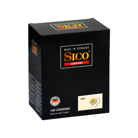Sico Dry - 100 Óvszer
