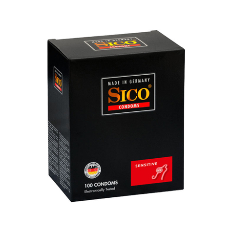 Sico Sensitive Óvszer - 100 Óvszer