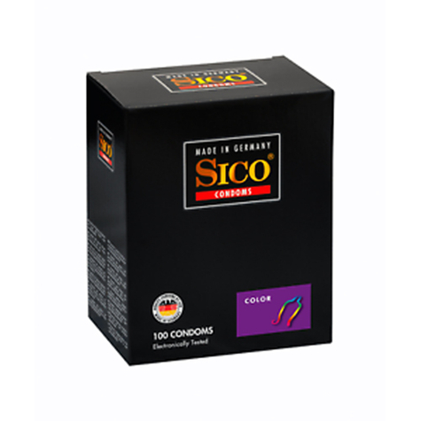 Sico Colour - 100 Óvszer