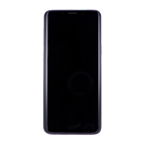 Samsung G960f Galaxy S9 - Eredeti Pótalkatrész - Lcd Kijelző / Érintőképernyő Kerettel - Lila