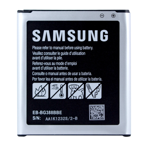 Samsung -Lítium-Ion Akkumulátor - G388f, G389f Galaxy Xcover 3 - 2200mah