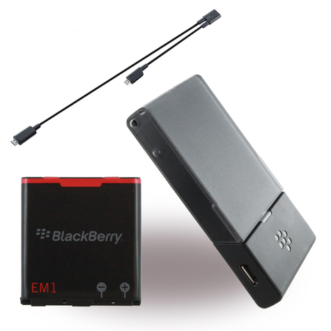 Blackberry - Acc-39461-101 - Akkumulátortöltő Csomag + Akkumulátor E-M1 - Curve 9350 , 9360, 9370, 9350, 9370