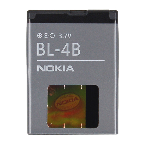 Nokia - Bl-4b - Li-Ion Akkumulátor - 2630, 6111, 7370 - 700mah