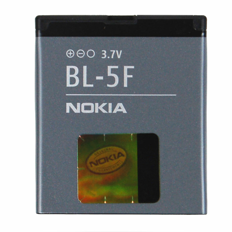 Nokia - Bl-5f - Li-Ion Akkumulátor - N95 - 950mah