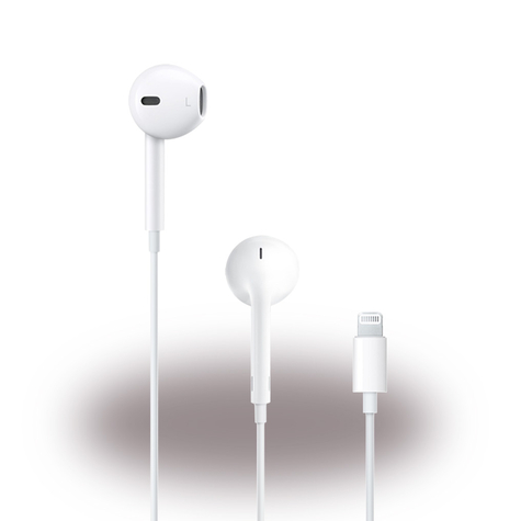 Apple - MMTN2ZM/A EarPods - Fülhallgató / fejhallgató - Lightning-csatlakozó - Fehér színű