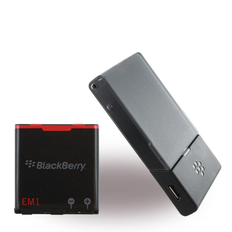 Blackberry - E-M1 - Eredeti Akkumulátor + Töltő - Curve 9350 - 1000mah