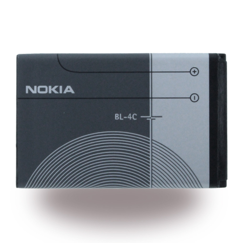 Nokia - Bl-4c - Li-Ion Akkumulátor - 6100 - 890mah