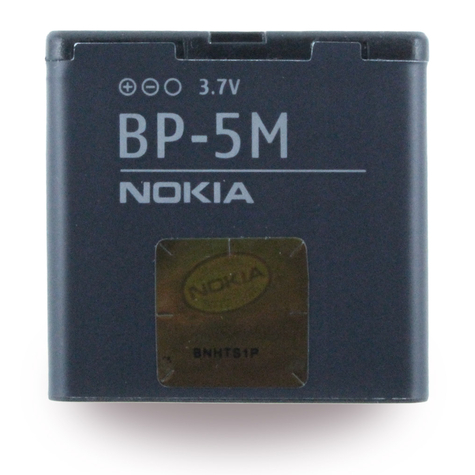 Nokia - Bp-5m - Li-Polimer Akkumulátor - 5610 Xpressmusic - 900mah