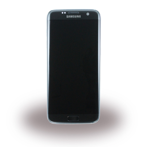 Samsung G935F Galaxy S7 Edge - Eredeti pótalkatrész - LCD kijelző / érintőképernyő - Fekete
