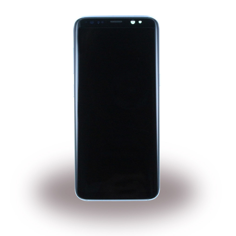Samsung G950F Galaxy S8 - Eredeti pótalkatrész - LCD kijelző / érintőképernyő kerettel - Orkid szürke