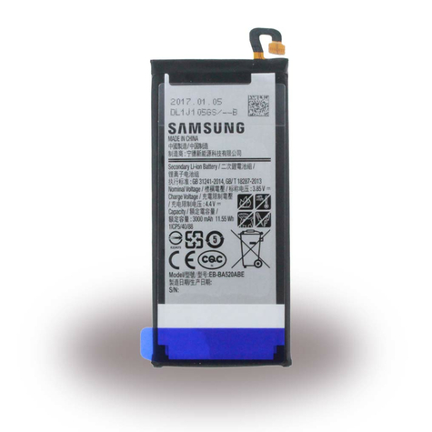Samsung - Eb-Ba520abe - Lítium-Ion Akkumulátor - A520f Galaxy A5 (2017) - 3000mah