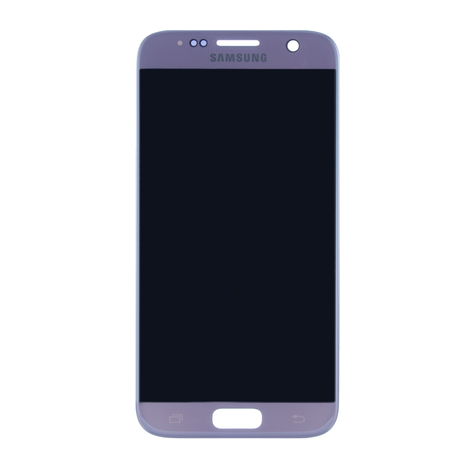Samsung G930F Galaxy S7 - Eredeti pótalkatrész - LCD kijelző / érintőképernyő - Rózsaarany
