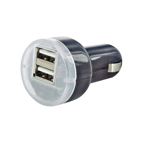 Reekin univerzális USB aljzatos töltő kettős (2x USB)