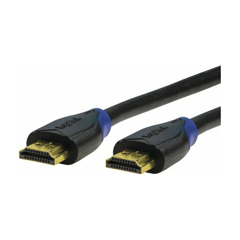 Logilink Cable Hdmi High Speed With Ethernet 2 M, Black, Bulk