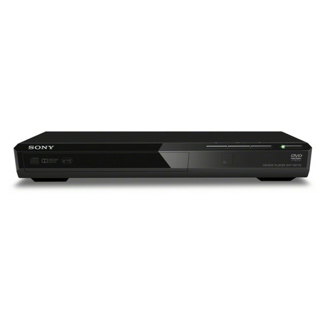 Sony Dvp-Sr170 Dvd-Lejátszó, Fekete Színű