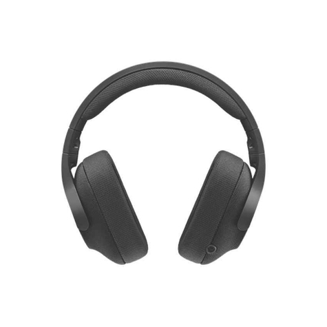 Logitech G433 7.1 Surround Sound Gaming Headset Fekete 981-000668