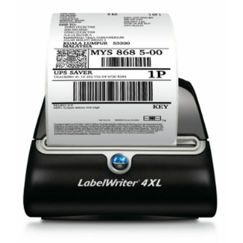  DYMO LabelWriter 4XL címkenyomtató Közvetlen termikus 300 x 300 dpi 104mm USB