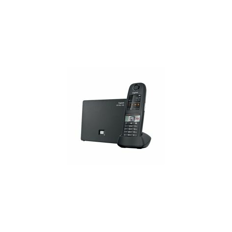 Gigaset E630A GO vezetékes + internetes telefon üzenetrögzítővel fekete színben