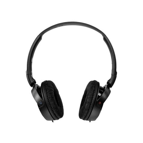 Sony Mdr-Zx110 Fülhallgató - Összecsukható Fekete