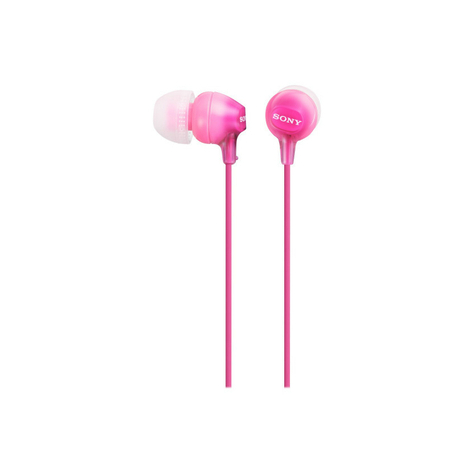 Sony Mdr-Ex15lpp Fülhallgató - Rózsaszín