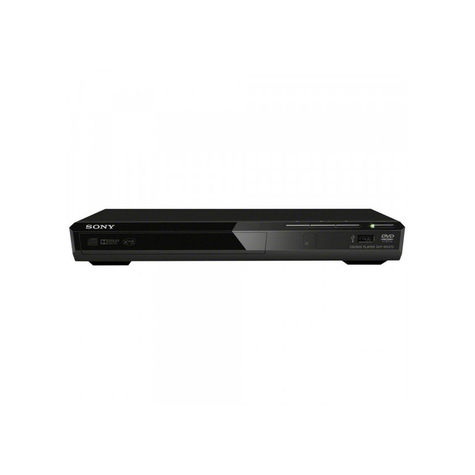 Sony Dvp-Sr370 Dvd-Lejátszó Usb-Vel Fekete Színben