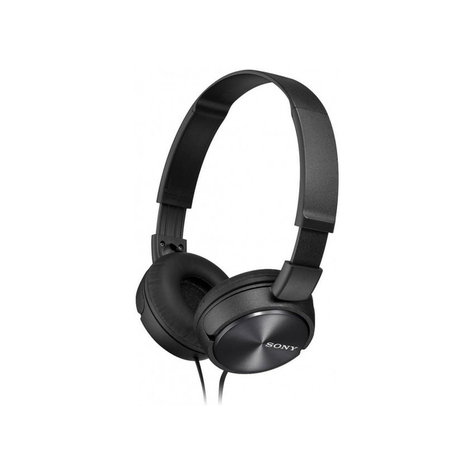 Sony Mdr-Zx310b Fülhallgató - Fekete