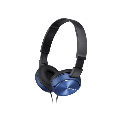 Sony Mdr-Zx310l Fülhallgató - Kék