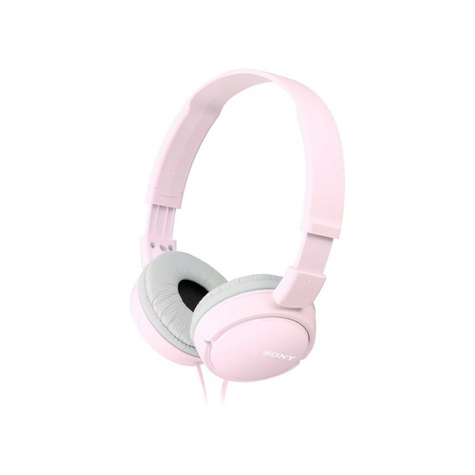 Sony Mdr-Zx110ap Fülhallgató - Összehajtható Rózsaszín Fejhallgató Funkcióval