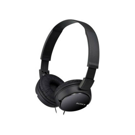 Sony Mdr-Zx110ap Fülhallgató - Összecsukható Fejhallgató Funkció Fekete