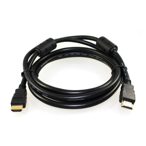 Reekin HDMI kábel - 1.0 méter - FERRIT FULL HD (nagy sebességű Ethernet)