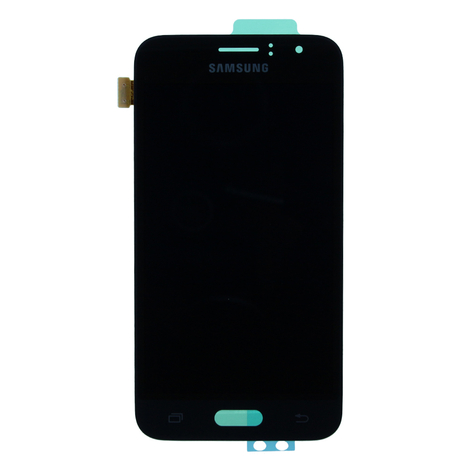 Samsung J330F Galaxy J3 (2017) - Eredeti pótalkatrész - LCD kijelző / érintőképernyő - arany színű