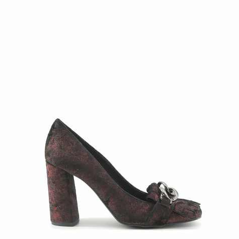 női magas sarkú cipő made in italia piros 38