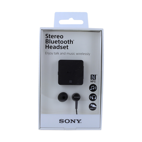 Sony - Sbh24 - Bluetooth Sztereó Fejhallgató - Fekete