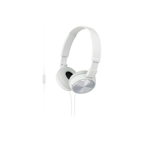 Sony Mdr-Zx310apw Életstílus Fülhallgató, Fehér