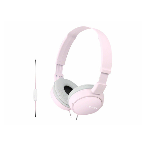 Sony Mdr-Zx110p Belépőszintű Életmód Fejhallgató, Rózsaszín
