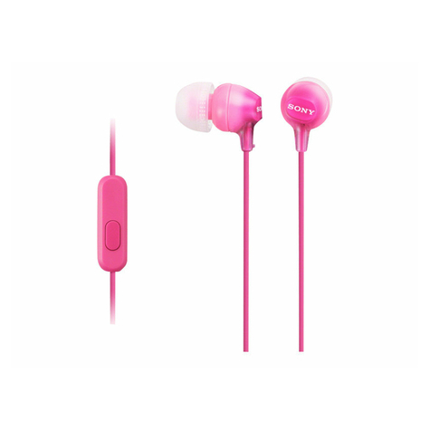 Sony Mdr-Ex15appi Fülhallgató, Rózsaszín