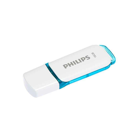 Philips Usb 2.0 16gb Snow Edition Kék Fm16fd70b/10