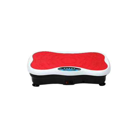 Fitness Body Vibration Plate - Vibro Shaper 53cm (Piros)