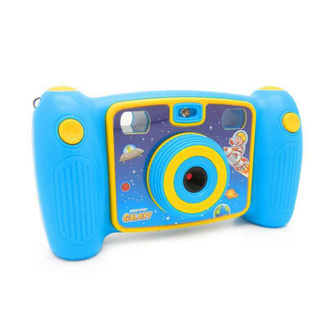 Easypix Kinder Digitalkamera Kiddypix Galaxy (Blau)