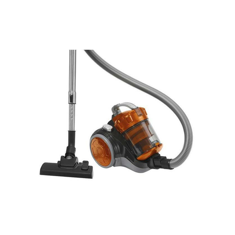 Clatronic Floor Vacuum Cleaner Without Bag Bs 1302 (Orange)