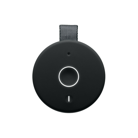 Ultimate Ears Ue Megaboom 3 Bluetooth Hangszóró Fekete Színben