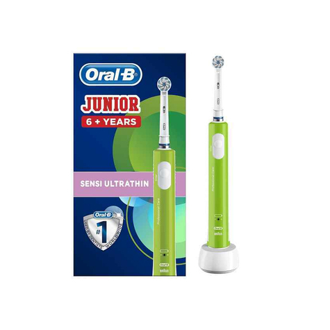 Oral-B Junior Zöld Elektromos Fogkefe 6 Éves Kortól Zöld