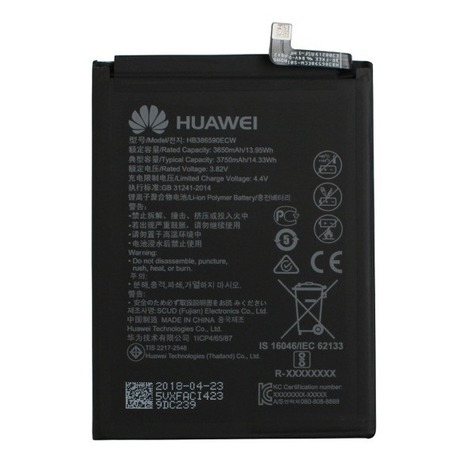 Huawei - Hb386590ecw - Honor 8x - 3750mah - Lítium-Ion Akkumulátor - Újratölthető Akkumulátor
