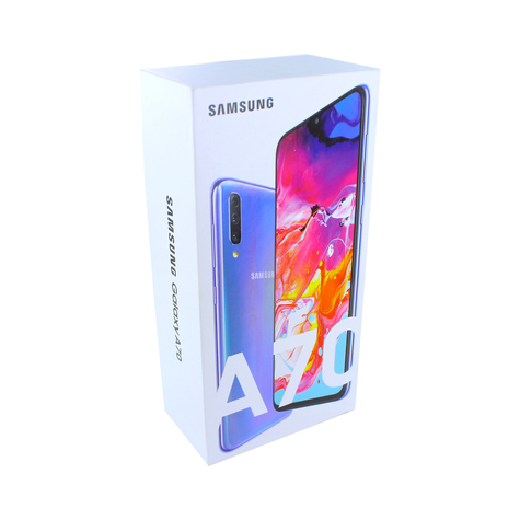 Samsung - A705f Galaxy A70 - Eredeti Csomagolású Doboz Tartozékokkal - Készülék Nélkül