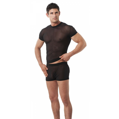 Amorable By Rimba Transparent Boxer Shorts Black