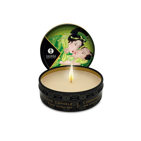 Shunga Mini Massage Candle Exotic Green Tea 30 Ml.