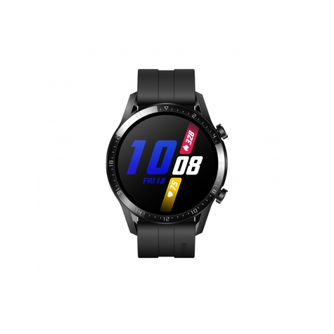Huawei Watch Gt 2, 46 Mm, B19s Sport, Matt Fekete