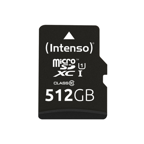 Intenso Micro Secure Digital Kártya Micro Sd Class 10 Uhs-I, 512 Gb Memóriakártya